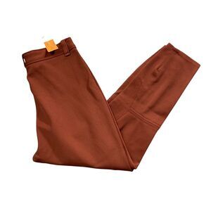 Equestrian Correct Riding Apparel NEW w/ Tags 27R Brown Nylong Pants (small snag